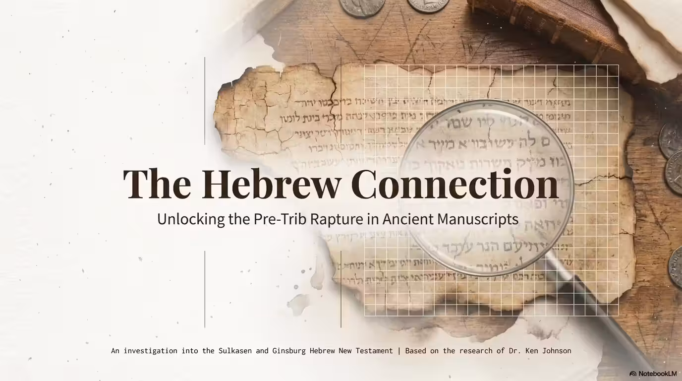 Beyond the Greek: 5 Surprising Secrets the Ancient Hebrew New Testament Reveals About the Rapture